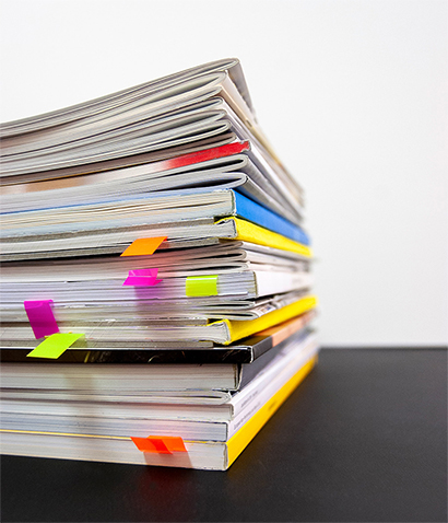 Image of books and documents